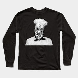 Chef With MAsk Long Sleeve T-Shirt